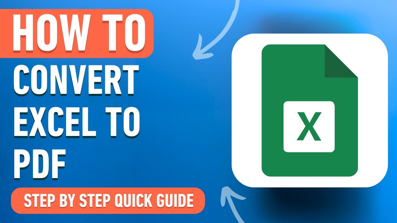 Step-by-Step Guide to Converting Excel to PDF