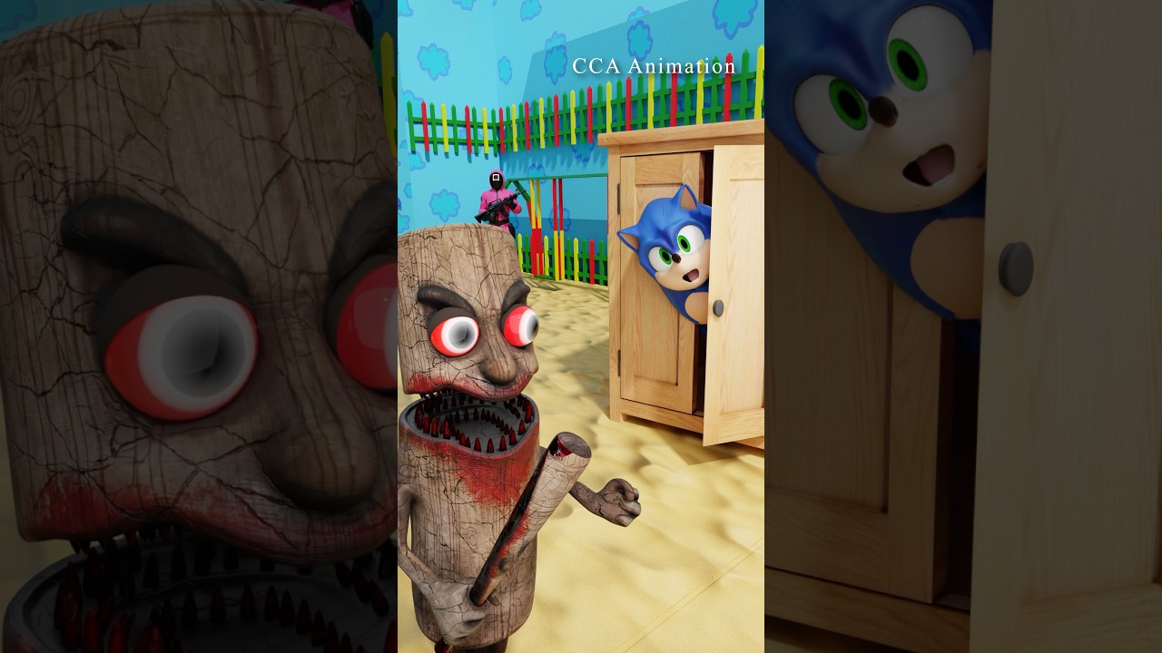 One Two, Buckle My Shoes! - SONIC | ITALIAN BRAINROT meme #sonic #tungsahur #funny #memes #cartoon