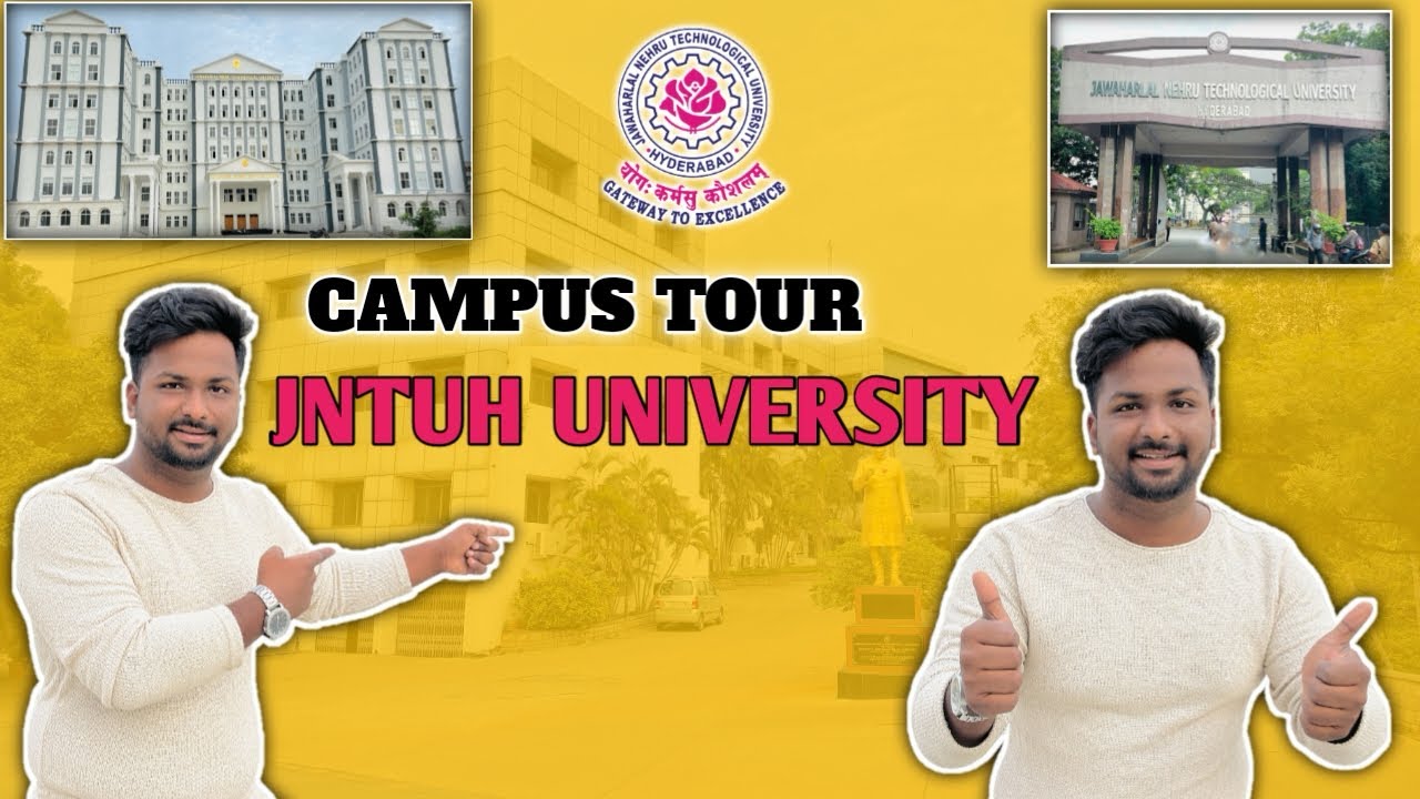 Campus Tour of JNTUH University | My First Vlog