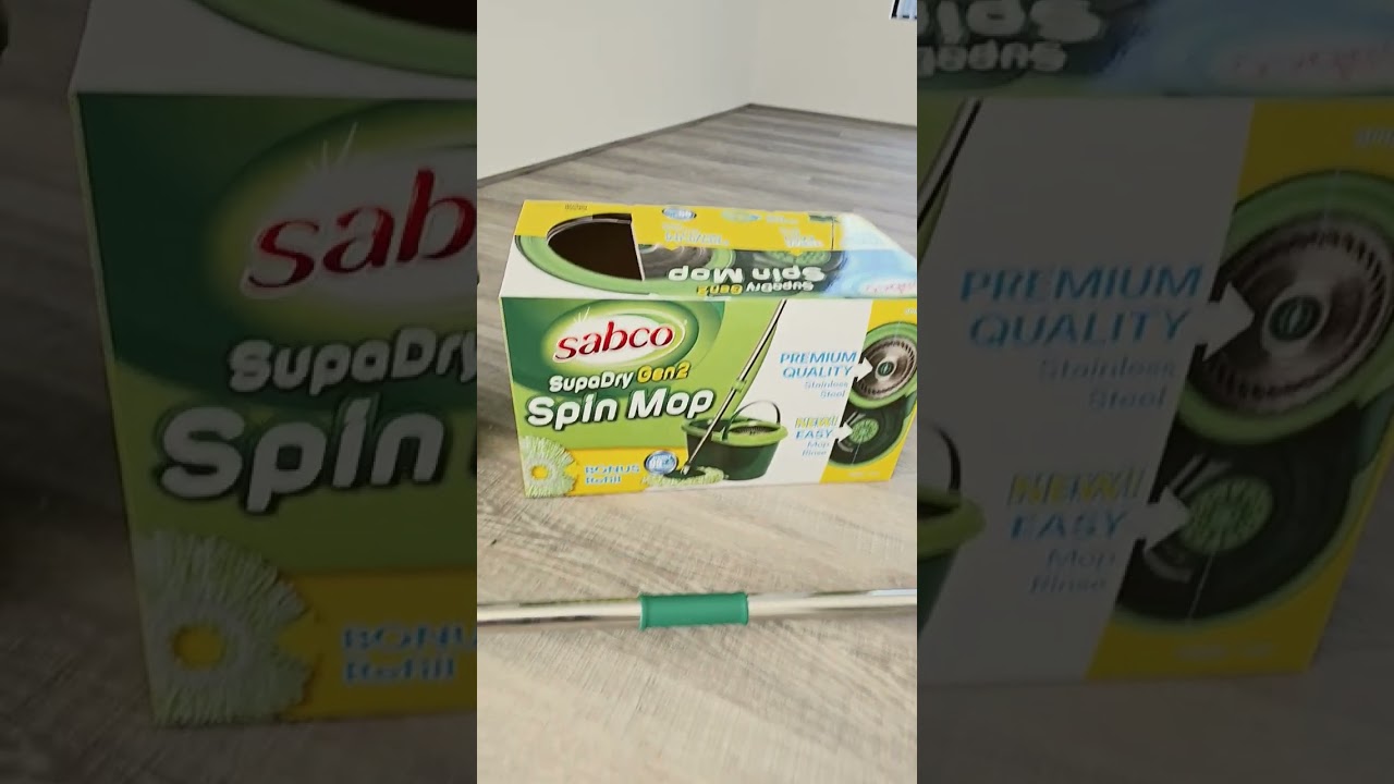 Sabco Super Dry Spin Mop 🧼