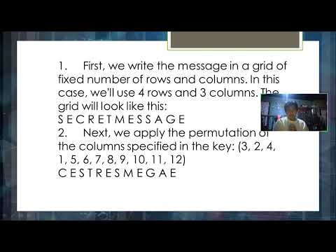 myszkowski ciphering algorithm