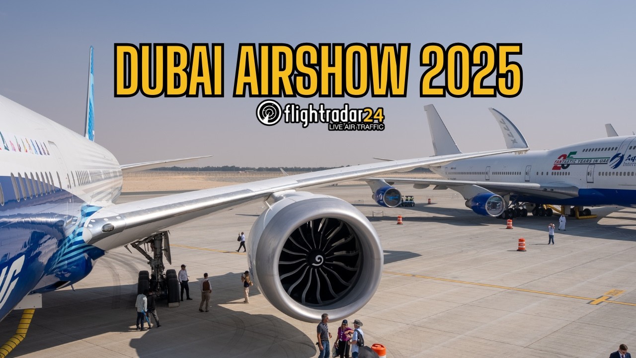 Dubai Airshow 2025: 777X & More ✈️