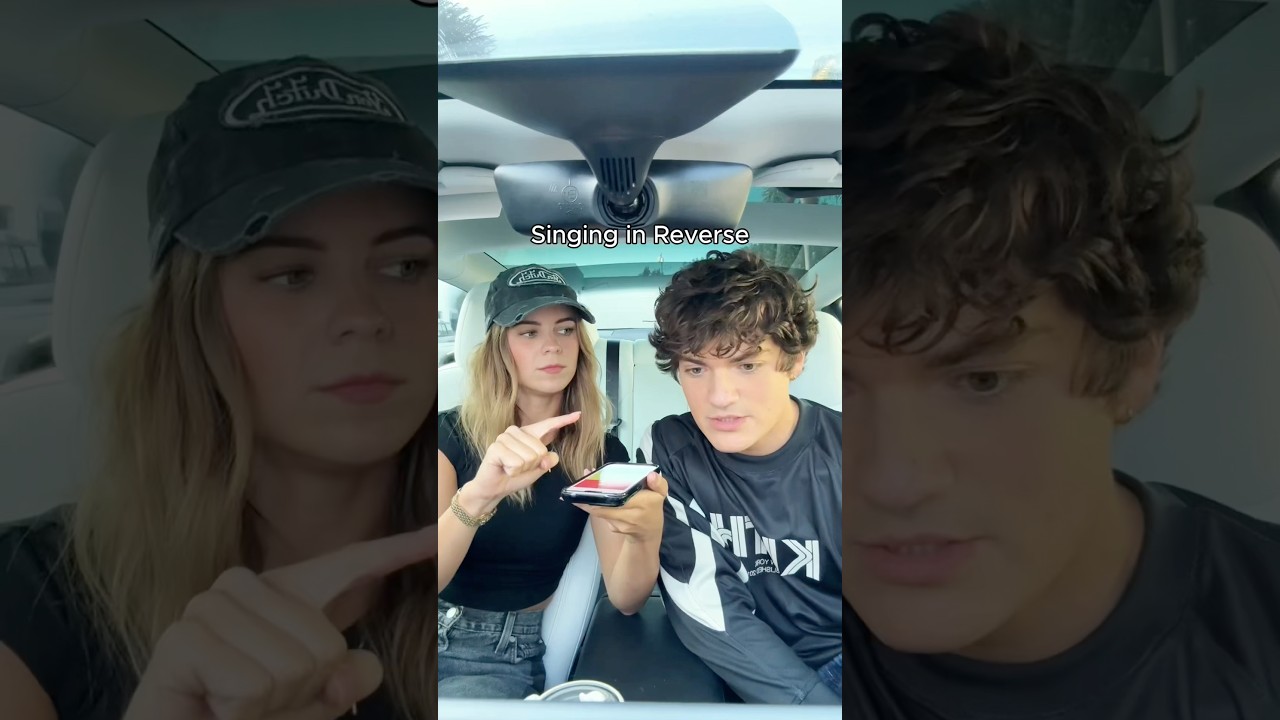 Reverse Singing Challenge 🎤