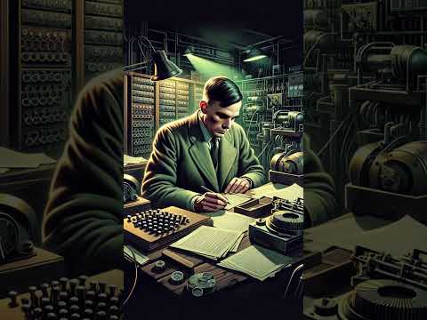 The Dual Genius of Alan Turing: Cracking Codes and Unraveling Nature's Secrets  #alanturing
