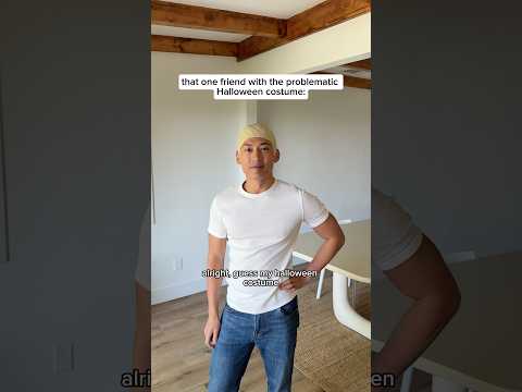 that one friend with the problematic Halloween costume 😭 #shorts #halloween #comedy #satire