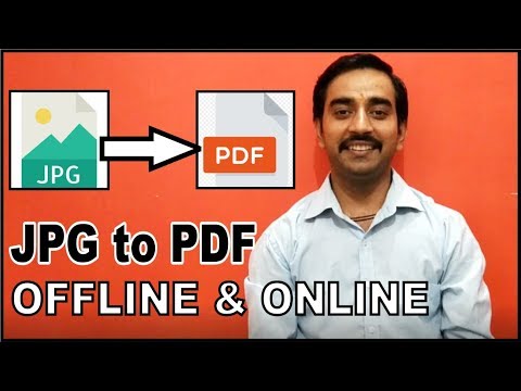 How to convert multiple jpg to one pdf | Offline | Online | Methods