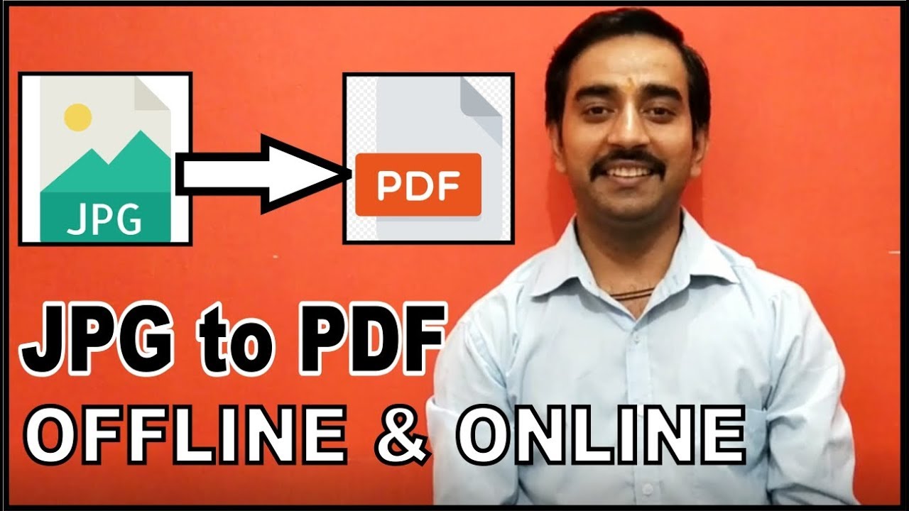 Easily Convert Multiple JPGs to PDF Offline & Online 🖼️