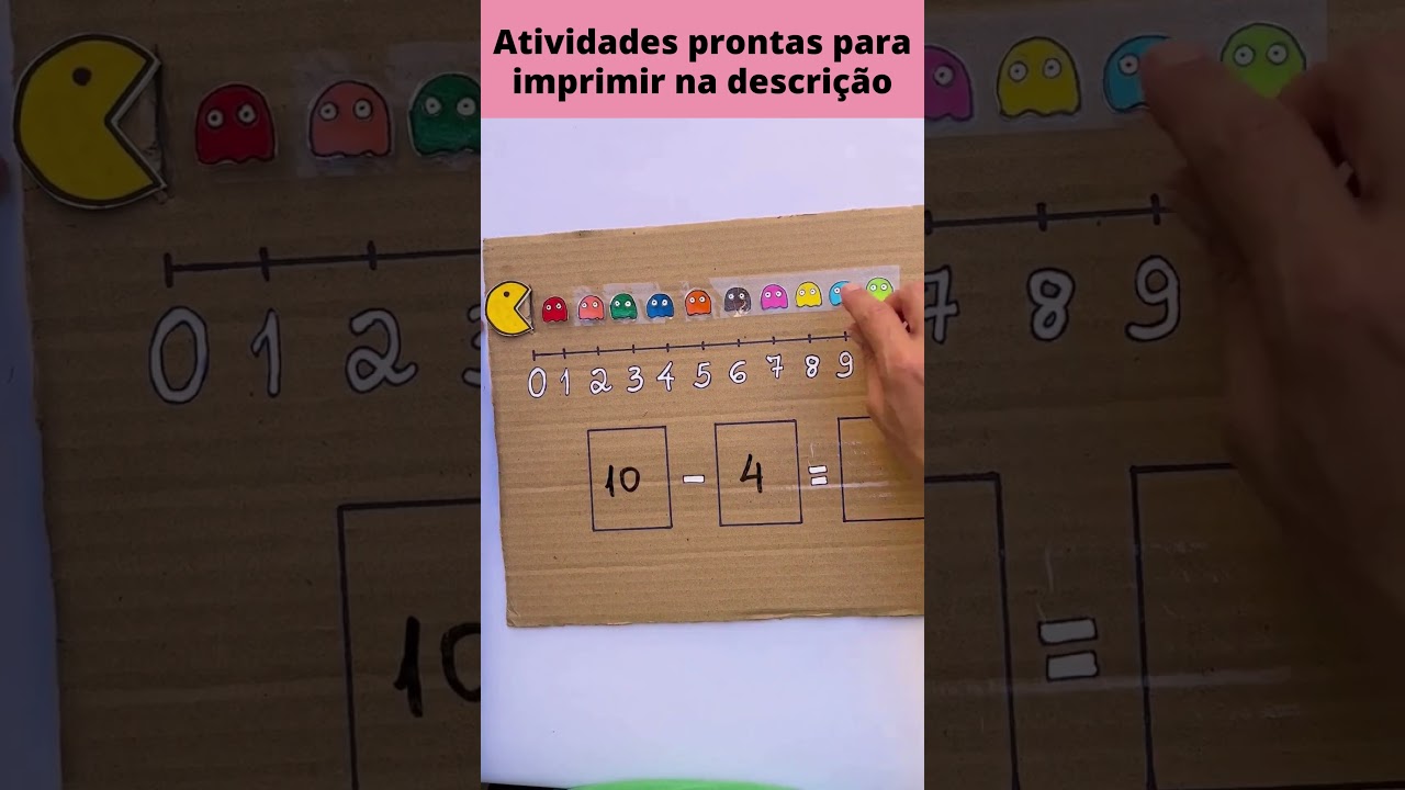 Atividades de Subtração Divertidas para Crianças em Alfabetização ✏️