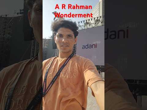 AR Rahman thewonderment #trending #trendingshorts #trendingvideo #viral #mostwatched #grandpremiere