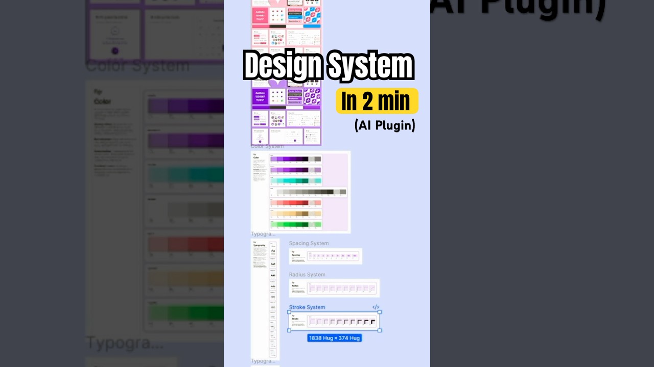 Build a Design System in 2 Minutes with Figma AI ⚡