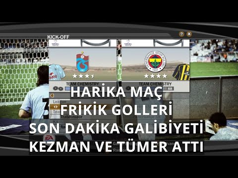 Trabzonspor 1-2 Fenerbahçe WordClass Modunda Maç Özeti Goller İzle taraftarium24