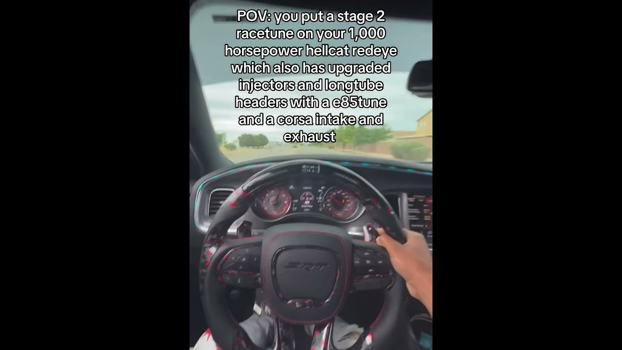 Stage 2 Tune Boosts Hellcat Redeye to 1,000 HP π
