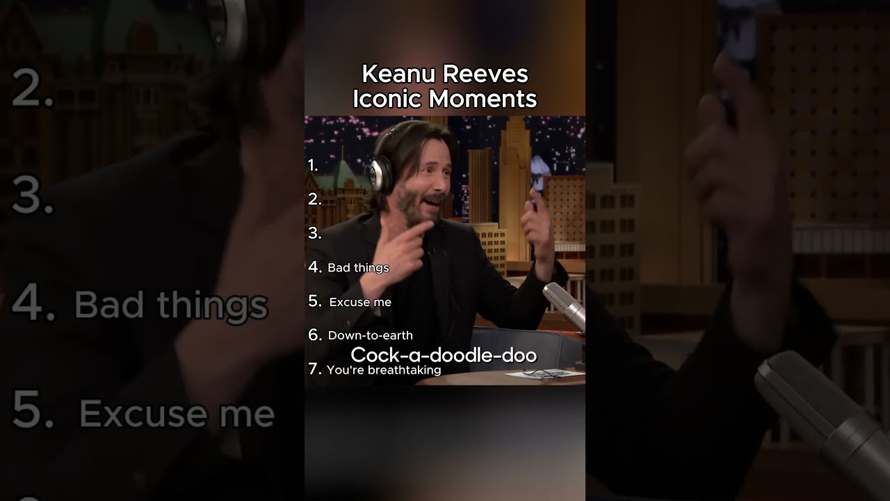 Keanu Reeves Iconic Moments