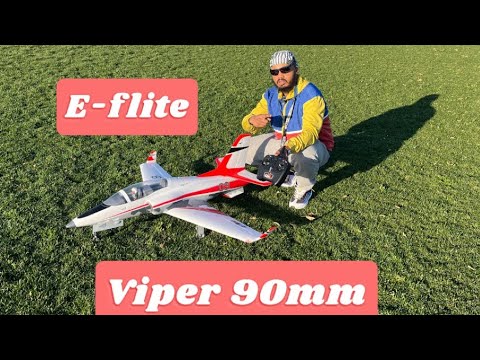 SPEKTRUM DXS AS3X and SAFE Select | E-flite Viper 90mm EDF Jet Maiden Flight