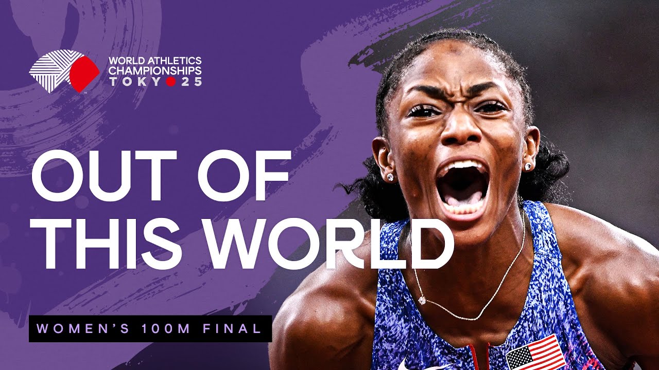 Jefferson-Wooden Clinches Gold with 10.61s at World Athletics Championships Tokyo 2025 🥇