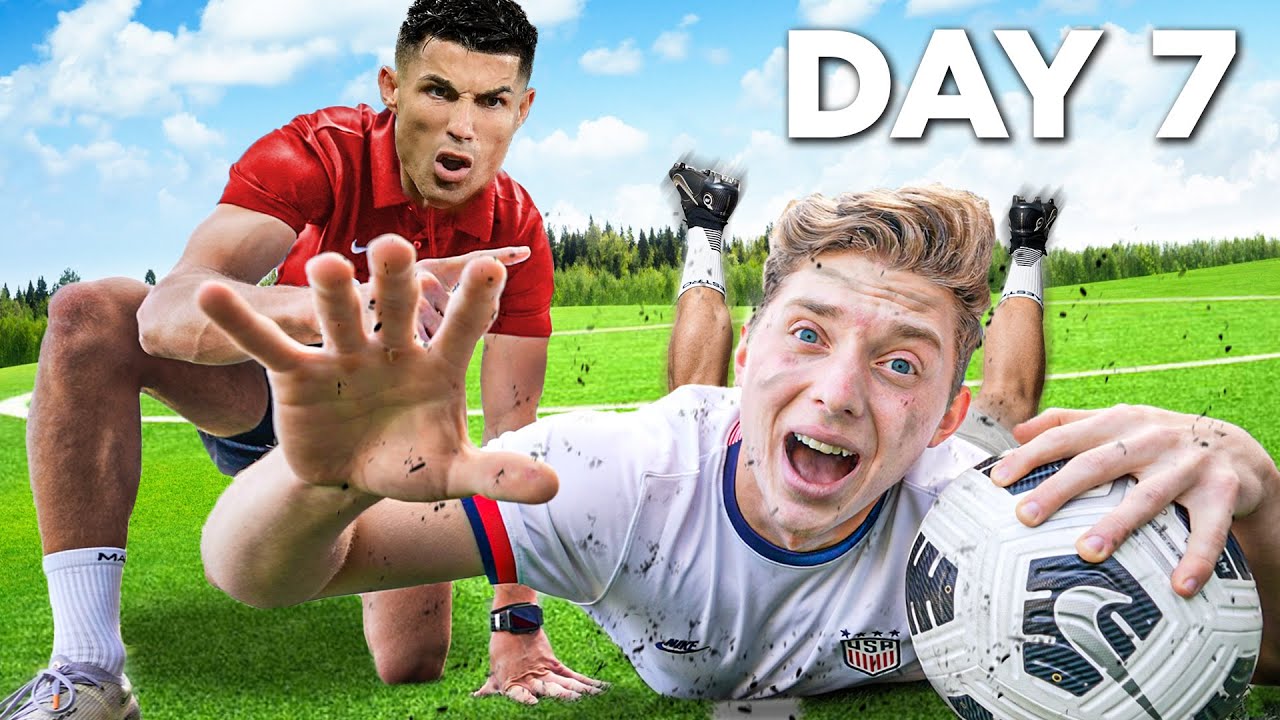 Training Like Cristiano Ronaldo for a Week ⚽