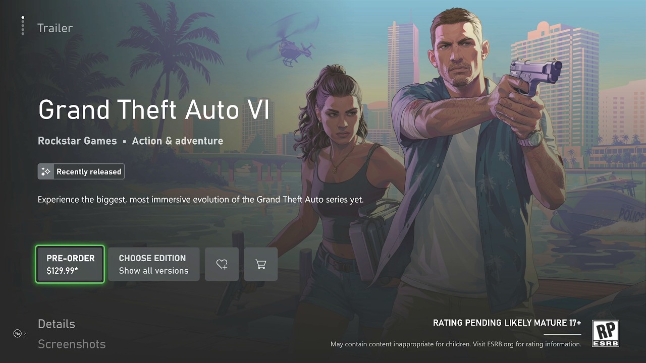 GTA 6 Now Available on Xbox! 🎮