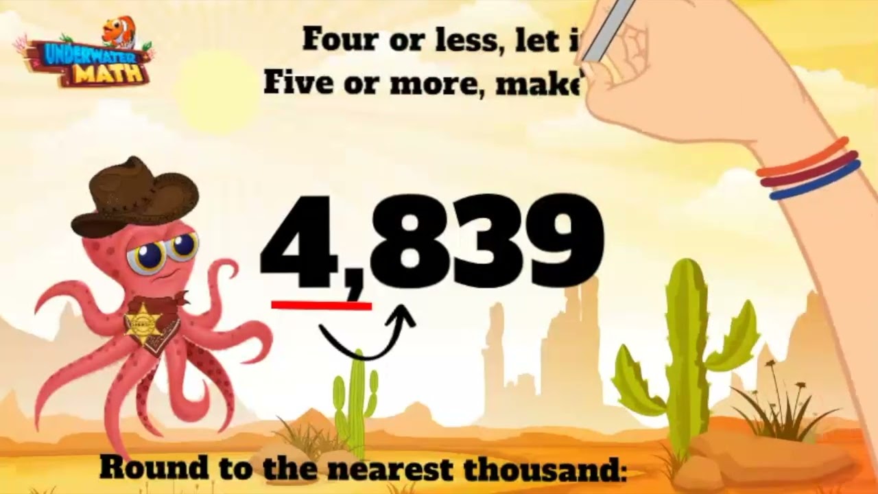 Master Rounding Numbers to the Nearest Thousand for 4th Grade ๐