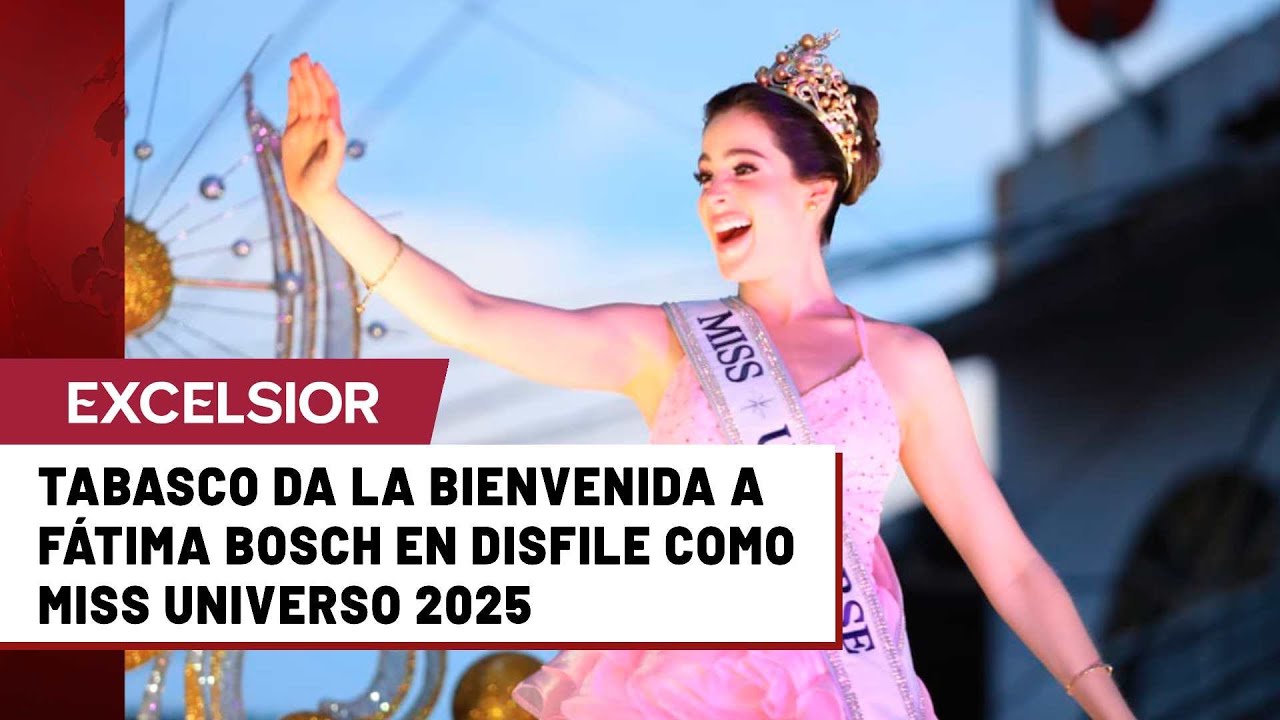 Fátima Bosch, Miss Universo 2025, recibe calurosa bienvenida 🎉