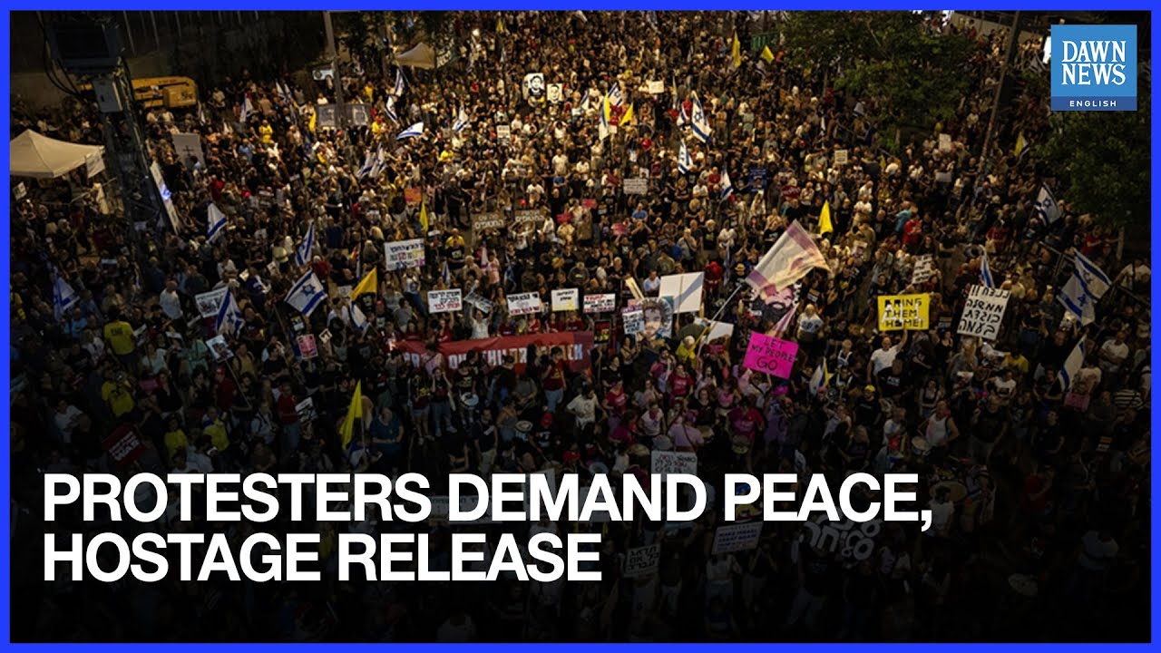 Jerusalem & Tel Aviv Protest War & Hostage Release ✊