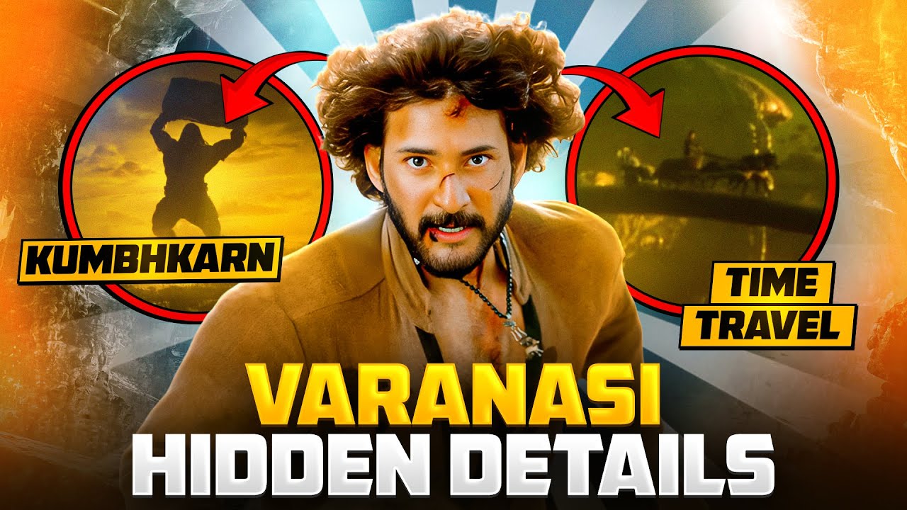 VARANASI Trailer: Hidden Details & Time Travel 🔥