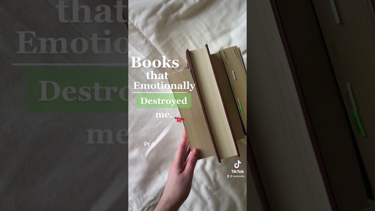 Books That Emotionally Moved Me 📚