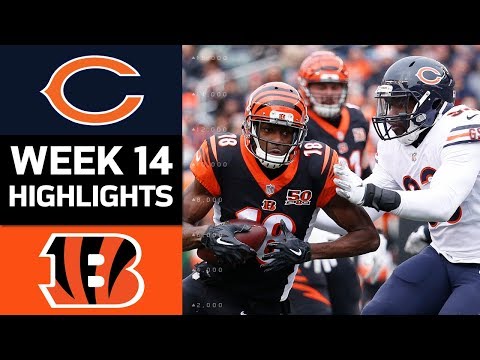 Bears vs. Bengals | NFL Week 14 Game Highlights