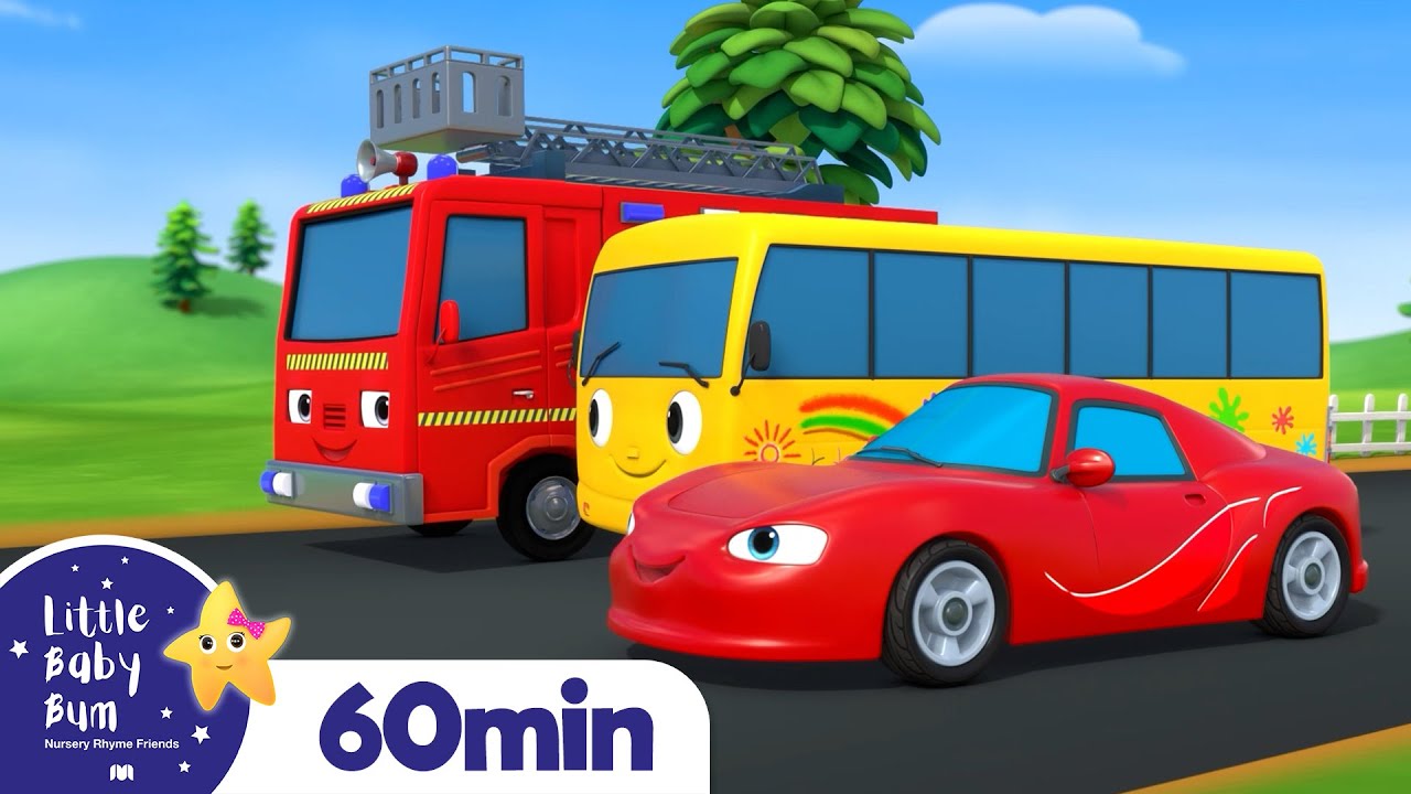 Vehicle Sounds Song 🚗 | Fun Nursery Rhymes & Kids Songs by Little Baby Bum