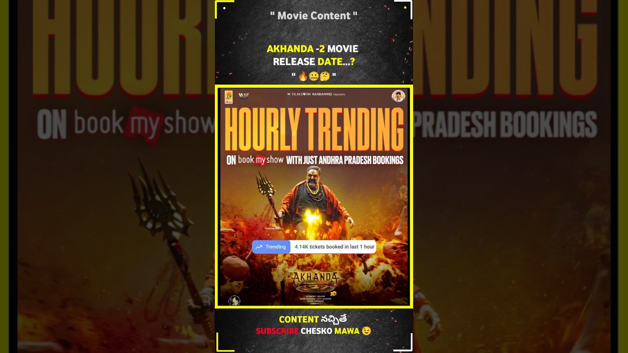 Akhanda 2 Movie Release Date Announced 🎬