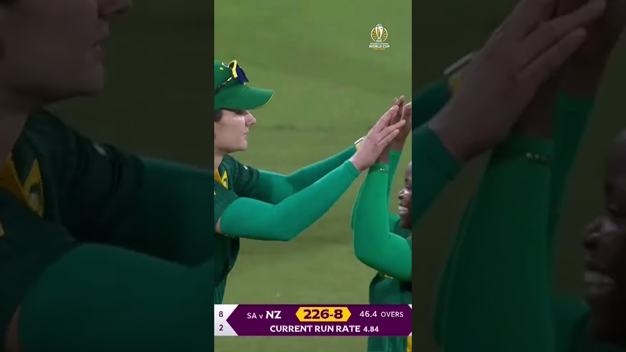 Incredible Catch by Laura Wolvaardt! 🏆 | CWC25 Contender