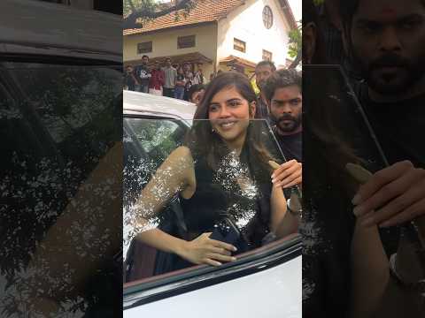 Kalyani Priyadarshan at Uc college l Antony movie promotion #kalyanipriyadarshan
