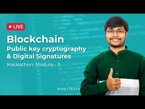 Blockchain Public key cryptography & Digital Signatures