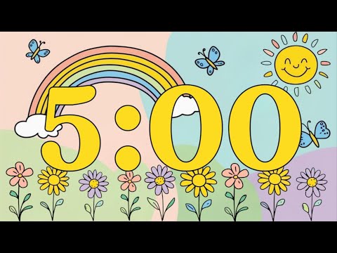 5 Minute Spring Timer with Relaxing Music