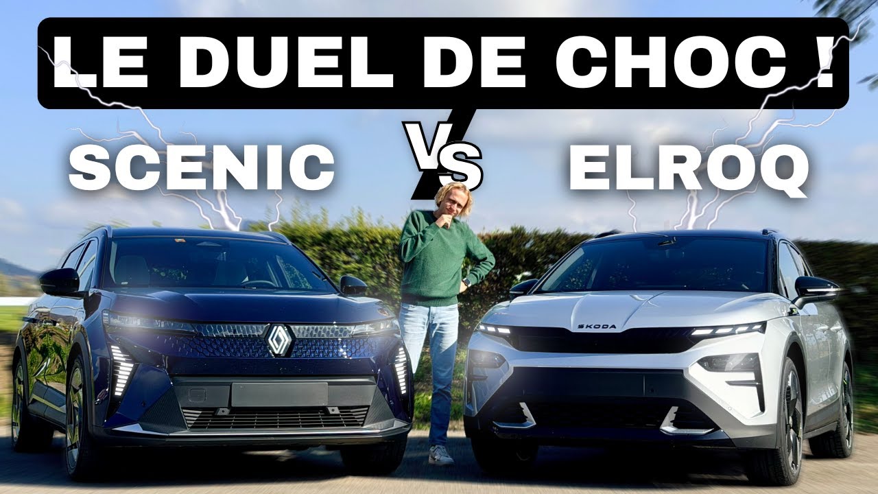 Renault Scénic vs. Skoda Elroq : Quel SUV Électrique Choisir? ⚡