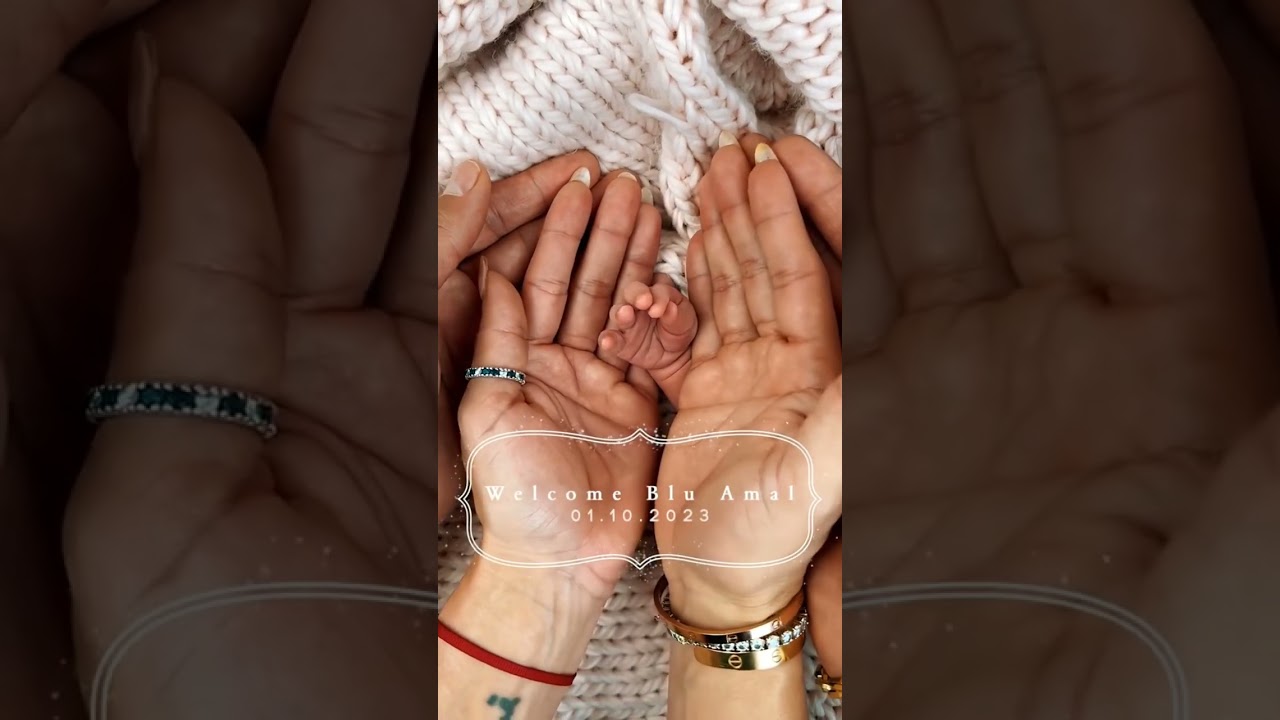 Welcome Blu Amal! 🎉 Meet the Newest Member of the Royalty Family