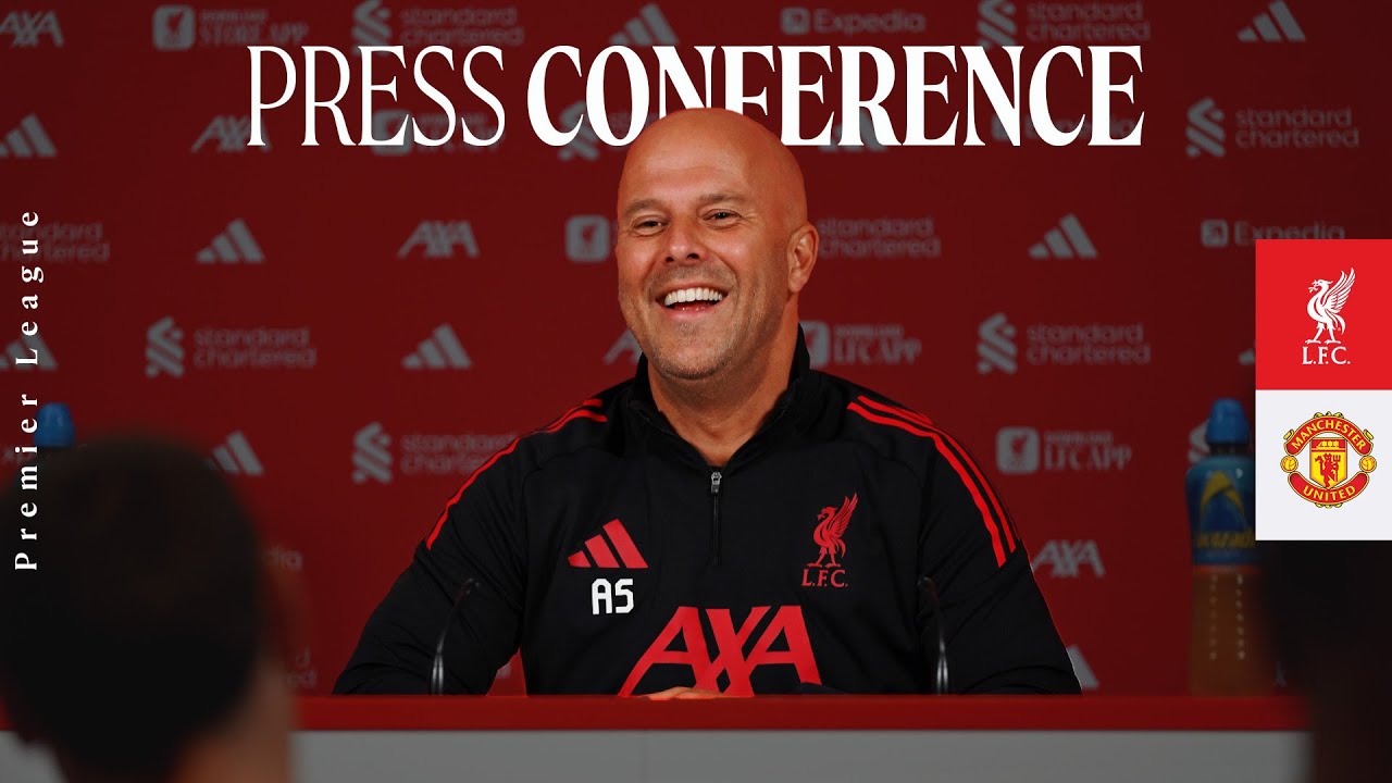 Arne Slot Highlights & Insights Before Liverpool vs Manchester United | Premier League