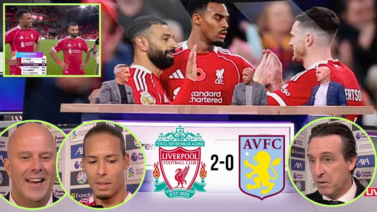 Liverpool 2-0 Aston Villa: Match Highlights & Reactions ⚽