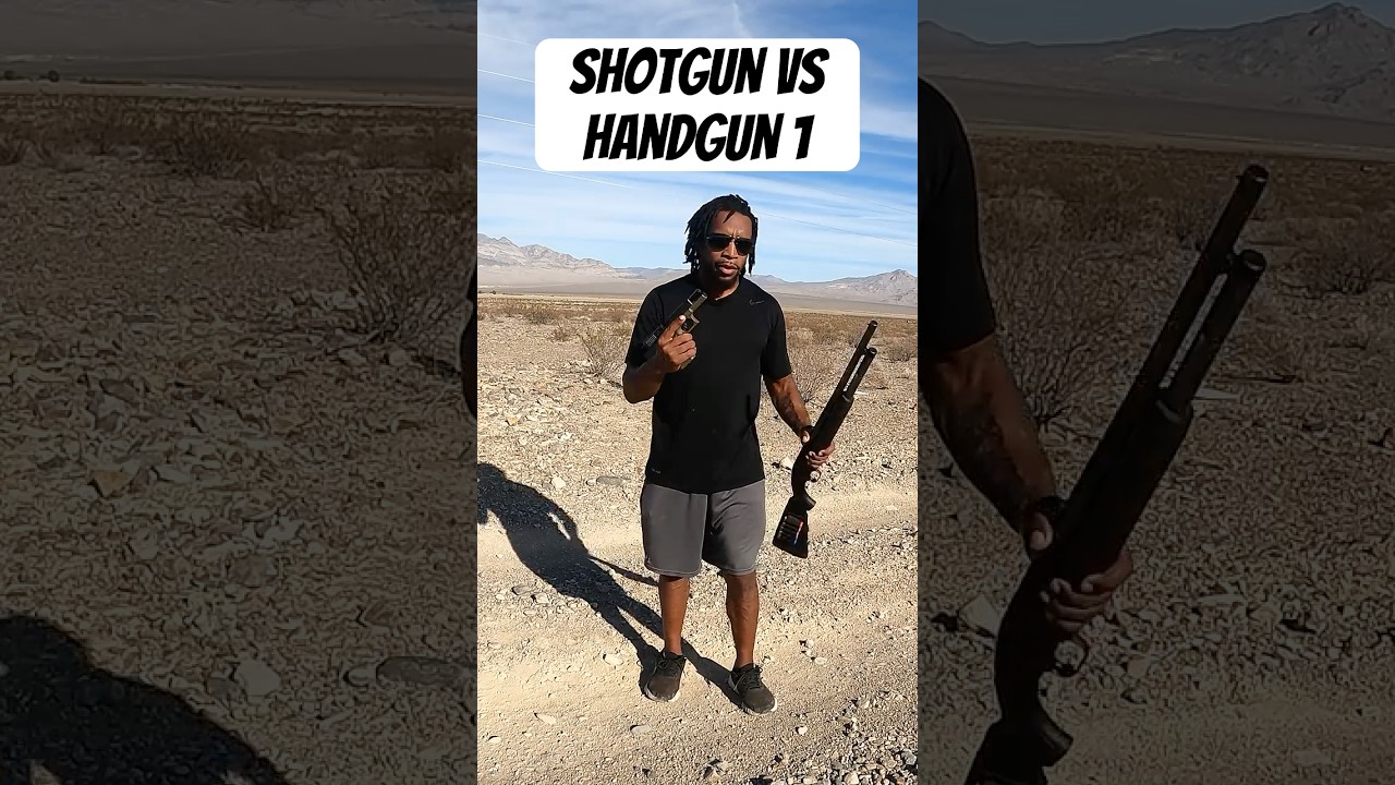 Do NOT use a pistol for HOME DEFENSE | Shotguns VS Pistols | Top Home Defense Guns | 9mm VS 12 Gauge