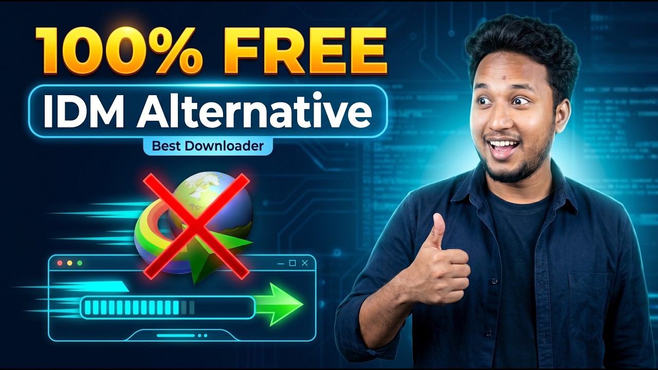 Best Download Manager for PC | 100% Free IDM Alternative for Windows | Free Download Manager