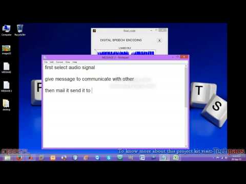 LSB based audio steganography (latest Project 2020)