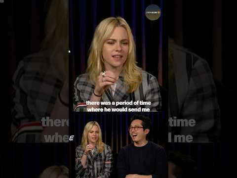 Steven Yeun loves sending weird memes to Kristen Stewart