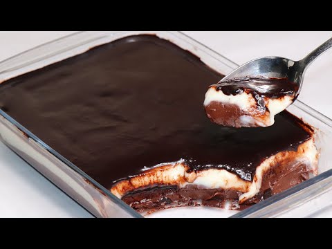 عندك حليب وملعقتين دقيق حضري تحلية باردة بدون نشا و بدون فلو وبدون بيض وبدون كريم شنتي ولا باتسيير