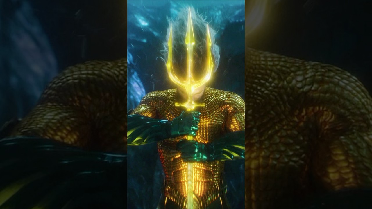 Most Powerful Trident in Aquaman 🗡️