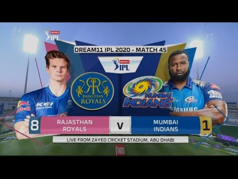RR vs MI IPL 2020 Match Highlights in Full HD 🏏