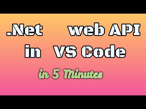 DotNet webapi in VS Code Mac