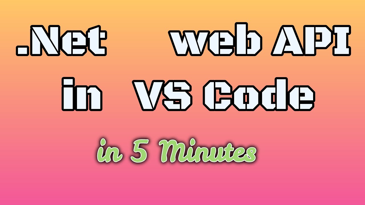 Create and Run a DotNet WebAPI in VS Code on Mac 🚀