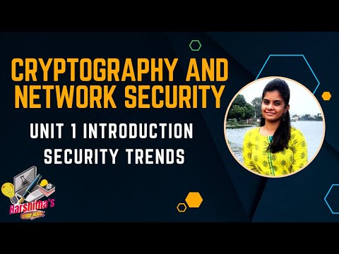 Cryptography and Network Security | Unit 1 Introduction - Security Trends