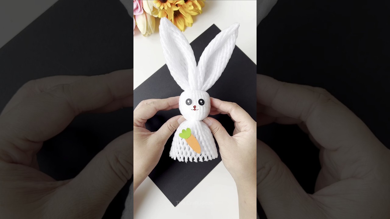 Easy Fruit-Covered Rabbit DIY 🐰