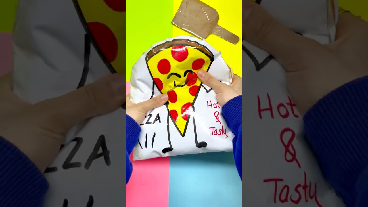 Create a Soft & Squishy Pizza Book for Kids 🍕 | Easy DIY Tutorial