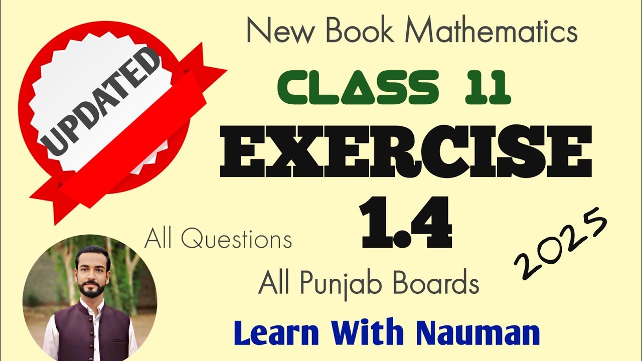 Class 11 Math Exercise 1.4: Complex Numbers 📘